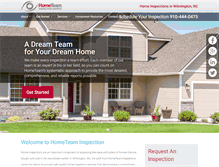 Tablet Screenshot of hometeam-wilmingtonnc.com